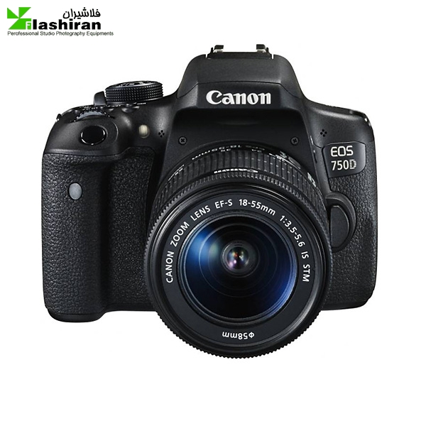 Canon EOS 750D + 18-55 STM کارکرده Canon EOS 750D + 18-55 STM کارکرده