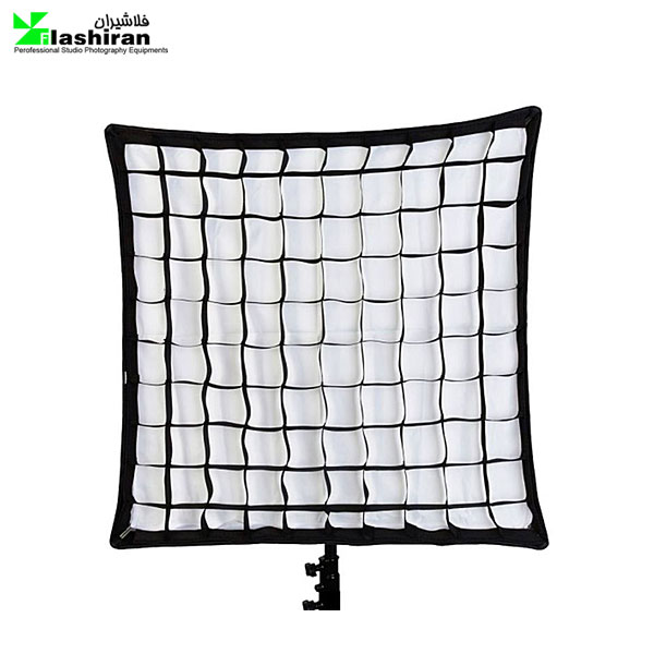سافتباکس مربع ۶۰×۶۰ زنبوری Softbox with Grid سافتباکس مربع ۶۰×۶۰ زنبوری Softbox with Grid