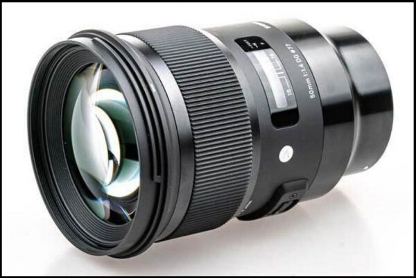 لنز سیگما Sigma 50mm f/1.4 DG HSM Art for Sony E نزدیک به 815 گرم وزن دارد و از نظر وزن، لنزی متوسط به‌شمار می‌آید