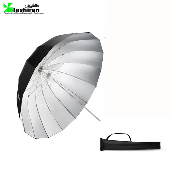 چتر دیفیوزر داخل نقره ای Deep Umbrella 180CM