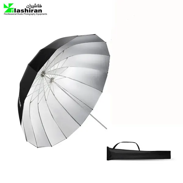 چتر دیفیوزر داخل نقره ای Deep Umbrella 180CM