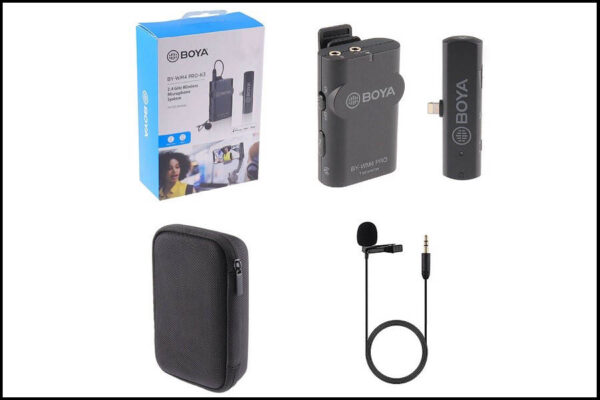 میکروفون یقه ای بی سیم بویا BOYA BY-WM4 Pro-K3؛ بهترین انتخاب