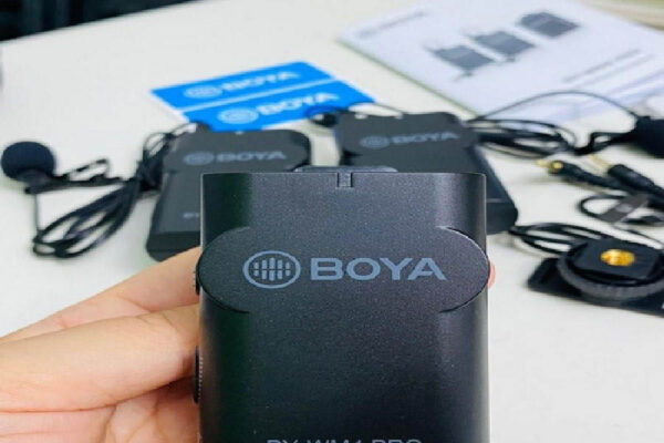 میکروفون یقه ای بی سیم بویا BOYA BY-WM4 Pro-K3| خرید آنلاین این محصول 
