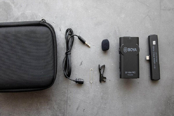 نقد و بررسی میکروفون یقه&zwnj;ای بی&zwnj;سیم بویا BOYA BY-WM4 Pro-K3