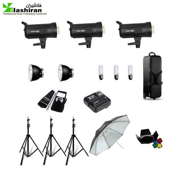 کیت فلاش گادوکس GODOX SK-400 II KIT دست دوم کیت فلاش گادوکس GODOX SK-400 II KIT دست دوم