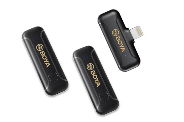 بررسی میکروفون یقه ای بی سیم بویا BOYA BY-WM3T2-D2 with Lightning for IOS Mobile