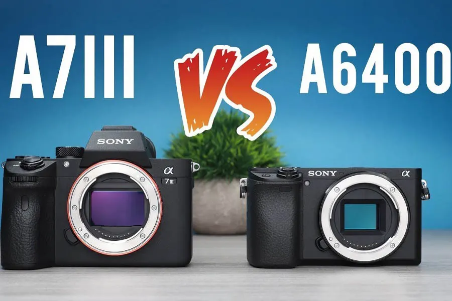 مقایسه دوربین سونی a6400 با دوربین سونی a7 iii به صورت کامل