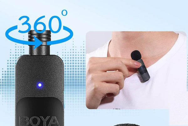 بهترین میکروفون&zwnj;های یقه ای بی سیم برای آیفون را از فلاشیران بخواهید