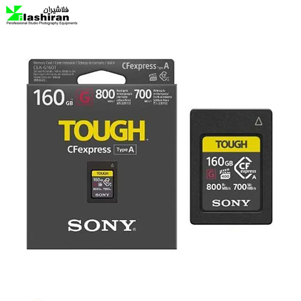 کارت حافظه سی اف اکسپرس سونی SONY 160GB CFEXPRESS TYPE A TOUGH کارت حافظه سی اف اکسپرس سونی SONY 160GB CFEXPRESS TYPE A TOUGH