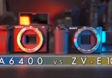 مقایسه دوربین سونی ZV-E10 با سونی a6400 از جنبه‌های گوناگون