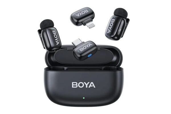 نقد و بررسی میکروفون بویا Boya Mini 12 Combo مشکی