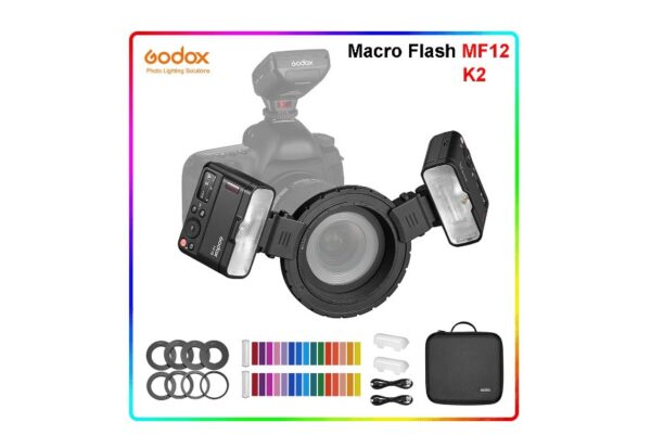 معرفی کیت فلاش ماکرو Godox MF12-DK2 for Sony معرفی کیت فلاش ماکرو Godox MF12-DK2 for Sony