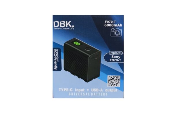 معرفی باتری دی بی کی DBK F970-T 6000mAh معرفی باتری دی بی کی DBK F970-T 6000mAh