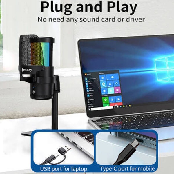 خرید میکروفون رومیزی جی ماری Jmary MC-PW13 از فلاشیران خرید میکروفون رومیزی جی ماری Jmary MC-PW13 از فلاشیران