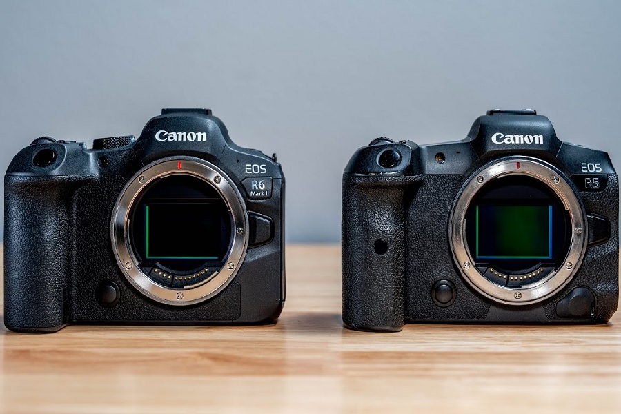 مقایسه تخصصی بین دوربین کانن R5 و کانن R6 Mark II