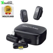 میکروفون یقهای بیسیم Hollyland Lark A1 Combo دو نفره با گارانتی میکروفون یقهای بیسیم Hollyland Lark A1 Combo دو نفره با گارانتی