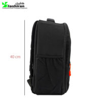کوله پشتی بنرو مشکی نارنجی BENRO BS-4030 black orange backpack کوله پشتی بنرو مشکی نارنجی BENRO BS-4030 black orange backpack