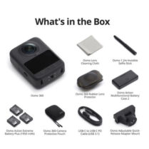 دوربین اکشن 360 پک ادونچر کمبو DJI Osmo 360 Action Camera Adventure Combo دوربین اکشن 360 پک ادونچر کمبو DJI Osmo 360 Action Camera Adventure Combo