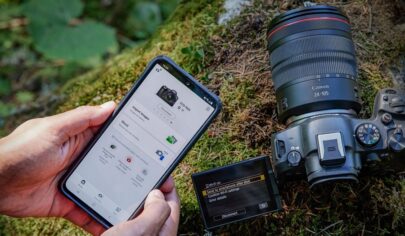 آموزش اتصال دوربین کانن به تلفن همراه با Canon Camera Connect