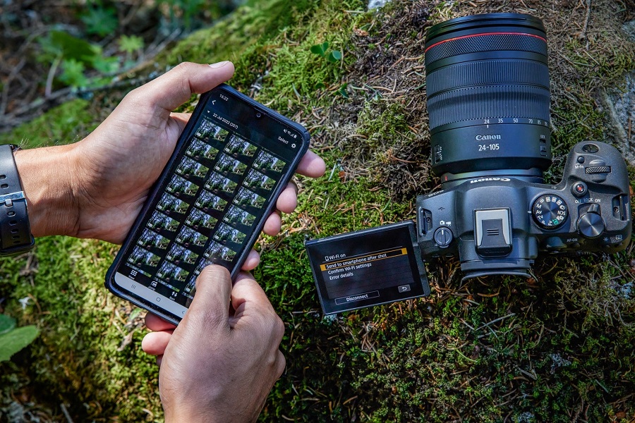 مزایای استفاده از Canon Camera Connect
