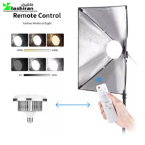 لامپ عکاسی LED 150W همراه با سافت باکس